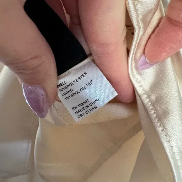 Obando High Low Satin Camisole Size 6 - Picture 8 of 9